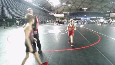 63 lbs Cons. Round 6 - Knox Peasley, Okanogan Underground Wrestling Club vs Owen Kiggins, Unattached