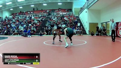 120 lbs 5th Place Match - David Rocha, Painesville Riverside vs Hoyt Pylypiak, Highland (Medina)