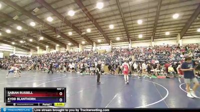 145 lbs Cons. Round 3 - Sabian Russell, AZ vs Kydd Blanthorn, NV