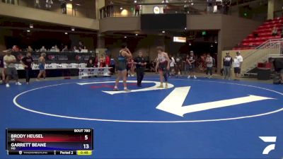 182 lbs Cons. Round 3 - Hunter Linzy, OK vs Kyler Sallis, IA