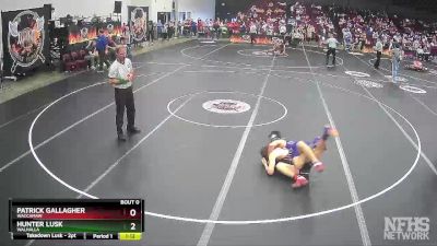 3A 152 lbs Quarterfinal - Hunter Lusk, Walhalla vs Patrick Gallagher, Waccamaw