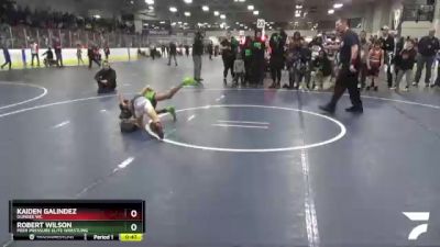 61 lbs Semifinal - Kaiden Galindez, Dundee WC vs Robert Wilson, Peer Pressure Elite Wrestling