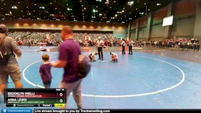 102-107 lbs Round 3 - Anna Lewis, Greenwave Youth Wrestling Club vs Brooklyn Imelli, Spanish Springs Wrestling Club