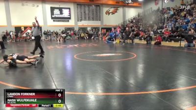 82 lbs Quarterfinal - Nash Wulfekuhle, DC Elite vs Landon Forkner, LMWC