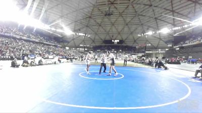 3A 182 lbs 1st Place Match - Navarre Dixon, Lincoln (Tacoma) vs Jaxson Gribskov, Hermiston