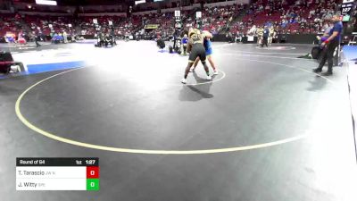 285 lbs Round Of 64 - Thomas Tarascio, Jw North (SS) vs Jerry Witty, San Pedro (LA)