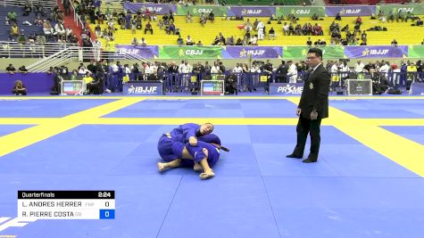 LEONARDO ANDRES HERRERA DA SILVA vs RICHARD PIERRE COSTA 2024 Brasileiro Jiu-Jitsu IBJJF