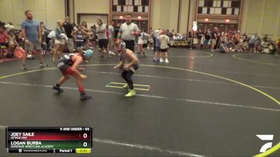 65 lbs Champ. Round 2 - Logan Burba, Superior Wrestling Academy vs Joey Saile, Attack Mat