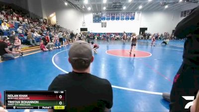 58 lbs Round 1 - Nolan Khan, Bear Cave Wrestling vs Tristan Bohannon, Windy City Wrestlers