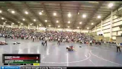 168 lbs Champ. Round 2 - Robert Killian, Springville vs Santiago Astorga, Cedar Valley