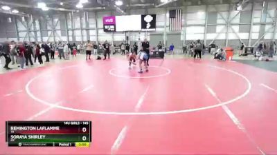 145 lbs Quarterfinal - Remington LaFlamme, TX vs Soraya Shirley, MT