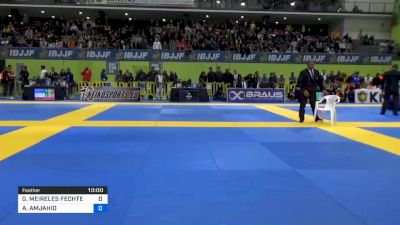 GABRIELA MEIRELES FECHTER vs AMAL AMJAHID 2020 European Jiu-Jitsu IBJJF Championship