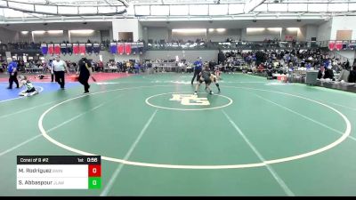 126 lbs Consi Of 8 #2 - Mercedes Rodriguez, South Windsor vs Sophia Abbaspour, Jonathan Law