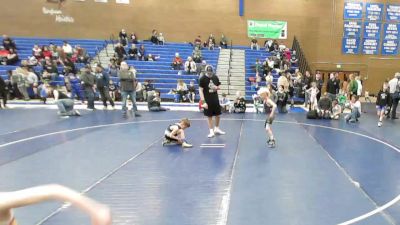 52-55 lbs Round 3 - Bryan Zorn, Fremont Wrestling Club vs Knox Woodward, Wasatch Wrestling Club