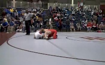 125lbs Quarterfinal - Alex Manley (Baylor) 5-0 won by pin over Philip Romig (Archbishop Rummel) 5-2 (Pin 1:20)