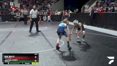 55 lbs Quarterfinal - Raif Boltz, Renegades vs Jaxton Hyatt, Triumph