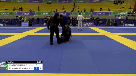 VICTOR ARNOLD MAIA BRITO vs BERNARDO MAXIMUS MARQUES COELHO 2024 Brasileiro Jiu-Jitsu IBJJF