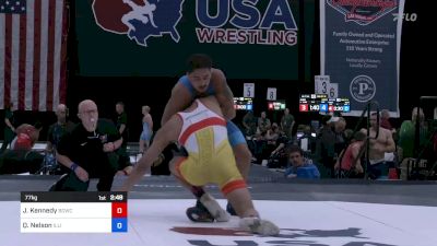 77 kg Rnd Of 32 - Julian Kennedy, BGWC Academy vs Quinlan Nelson, Illinois