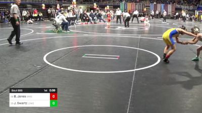 70 lbs Consi Of 32 #2 - Braylon Jones, Greensburg Salem vs Jaxon Swartz, Lower Dauphin