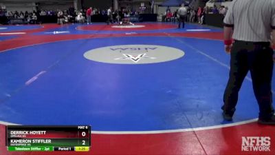 7A 126 lbs Quarterfinal - Kameron Stiffler, Enterprise HS vs Derrick Hoyett, Opelika Hs