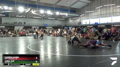 182 lbs Quarters & 1st Wb (16 Team) - Chris Aud, Clay HS vs Camron Isabel, Mid TN Maulers