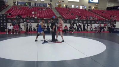 75 kg Quarters - Riley Johnson, MWC Wrestling Academy vs Isai Fernandez, Titan Mercury Wrestling Club (TMWC)