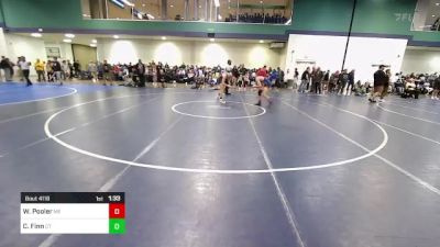 126 lbs Consi Of 128 #2 - Wynn Pooler, ME vs Coleman Finn, CT