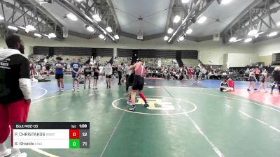 211 lbs Rr Rnd 3 - PANAGIOTIS CHRISTAKOS, South Side Wrestling Club vs Brayden Shields, Kingsway