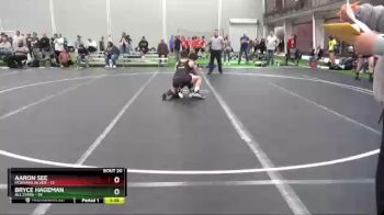 152 lbs Placement Matches (8 Team) - Bryce Hageman, All Stars vs Aaron See, Montana Silver