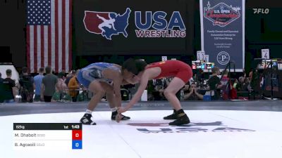 62 kg Semis - Maximus Dhabolt, Sebolt Wrestling Academy vs Brenden Jorden Agcaoili, Gold Rush Wrestling