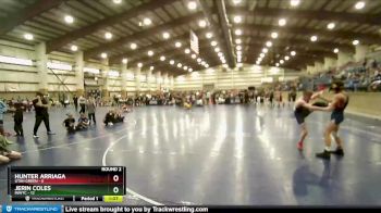 110 lbs Round 2 (4 Team) - Jerin Coles, INWTC vs Hunter Arriaga, Utah Green