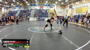 170 lbs Quarterfinals (8 Team) - Zane Canada, Deland vs Connor Gilliam, Hagerty