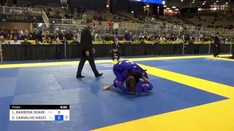 LUANDRA BARBOSA SOARES vs ELIZA CARVALHO NASCIMENTO 2024 Pan Jiu Jitsu IBJJF Championship