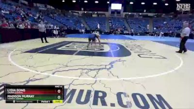 125 lbs Semifinal - Lydia Dong, Salina Central vs Madison Murray, Topeka-Seaman