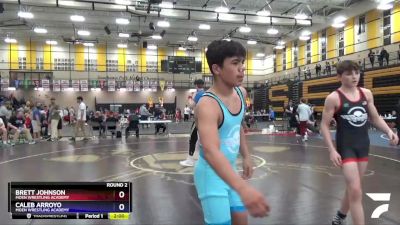 114 lbs Round 2 - Brett Johnson, Moen Wrestling Academy vs Caleb Arroyo, Moen Wrestling Academy