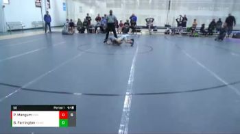 50 lbs Round 3 (6 Team) - Brody Farrington, RAIDER NATION WC vs Parker Mangum, ICON WRESTLING CLUB