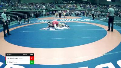 2A 215 lbs Semifinal - Max Kartchner, Kanab vs Taylor Black, San Juan