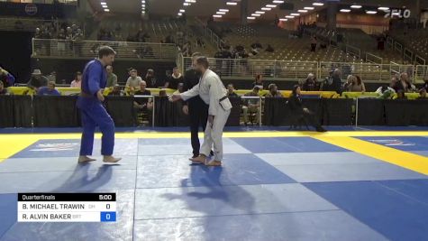 BENJAMIN MICHAEL TRAWINSKI vs RYAN ALVIN BAKER 2024 Pan Jiu Jitsu IBJJF Championship