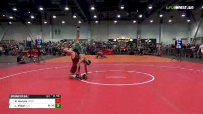 165 lbs Round of 64 - Nick Wanzek, Minnesota vs Luke Wilson, Cal Poly