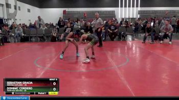 80 lbs Round 2 (8 Team) - Dominic Cordero, Team 922 (OH-PA) vs Sebastian Gracia, Indiana Outlaws