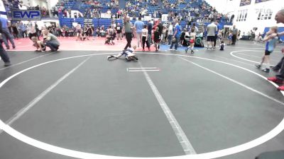 67 lbs Consolation - Henry Elliott, Piedmont vs Jaxon Walker, Harrah Little League Wrestling