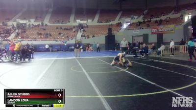 D1-113 lbs Cons. Round 1 - Landon Loya, Gilbert vs Asher Stubbs, Desert Vista