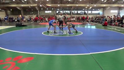 113 lbs Round 4 - Richard Linkous, Christiansburg vs Zach Franks, Connellsville