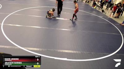 140 lbs Quarterfinal - Grayson Barnes, Minnesota vs David Jenkins, Minnesota