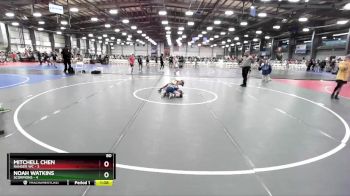 80 lbs Rd# 10- 4:00pm Saturday Final Pool - Mitchell Chen, Ranger WC vs Noah Watkins, Scorpions