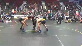 129 lbs Round 2 (4 Team) - Daniel Emmitt, Byron Center vs Ashton Delaney, Grand Ledge