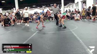 80 lbs Round 3 (4 Team) - Jacob Miller, Scorpions vs Jackson Pressman, Mat Troopers