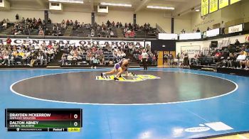 197 lbs Quarterfinal - Drayden McKerrow, Kentucky Wesleyan vs Dalton Abney, Central Oklahoma