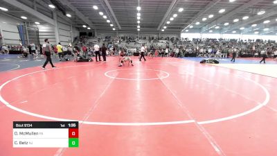 160 lbs Quarterfinal - Owen McMullen, PA vs Carl Betz, NJ