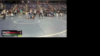 2A 106 lbs Cons. Round 3 - Isaac Powell, Lincolnton vs Sam Gosnell, Rutherfordton-Spindale